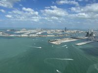 Riesenrad Ain Dubai - Blick auf die Palme