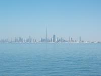 Skyline von Dubai - Blick von der Palme