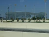 Hotel auf der Formel 1 Strecke in Abu Dhabi