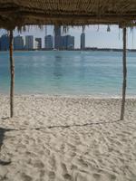 Blick auf die Skyline von Abu Dhabi