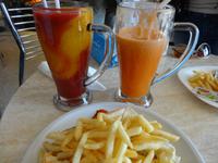 Frischer Saft im Blue Souk in Sharjah