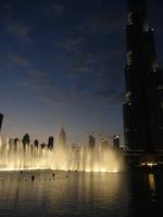 Wasserspiele am Burj Khalifa 
