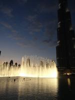 Wasserspiele am Burj Khalifa 