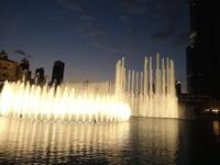 Wasserspiele am Burj Khalifa 