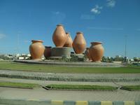 Motto-Kreisverkehr in Fujairah 