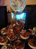 Eisskulptur Buffet Silvester-Gala