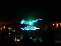 Bauchtanzshow zum Barbecue unter dem Sternenhimmel von Dubai