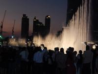 Wasserspiele am Burj Khalifa