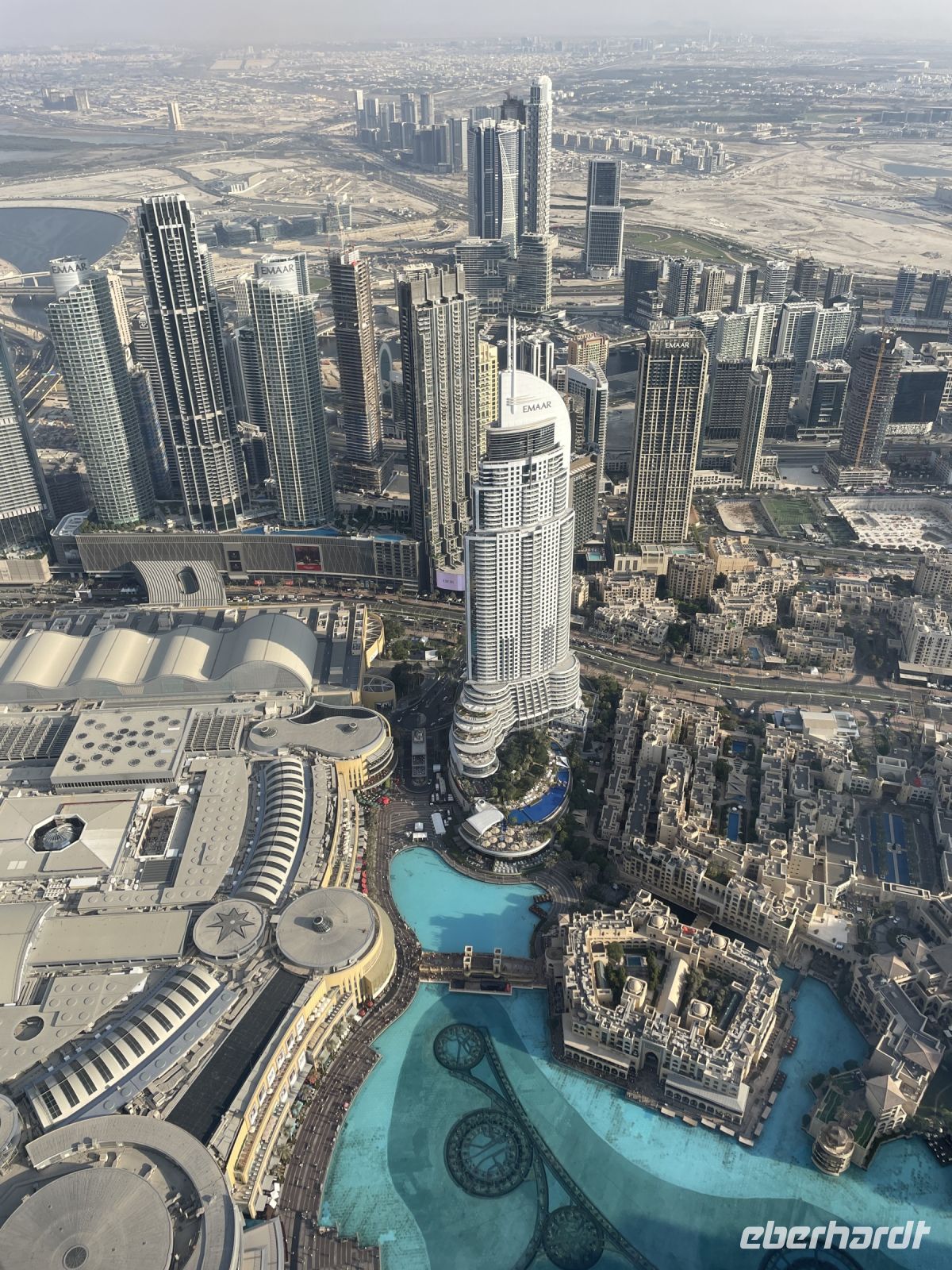 Blick vom Burj Khalifa