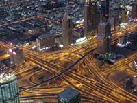 Burj Khalifa, Blick vom 124 Stock