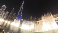 Downtown Dubai- Wasserfontänen