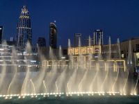 Dubai - Wasserspiele am Burj Khalifa