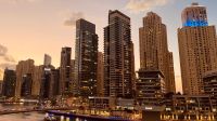 Dubai Marina - Blick vom Restaurant Cargo am Pier 7