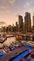 Dubai Marina - Blick vom Restaurant Cargo am Pier 7