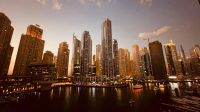 Dubai Marina - Blick vom Restaurant Cargo am Pier 7
