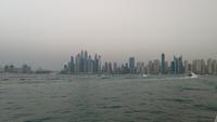 Dubai Skyline Dämmerung