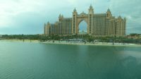 Fahrt mit der Monorail auf Palm Jumairah
