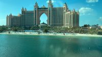 Fahrt mit der Monorail zur Palmeninsel - Atlantis Hotel