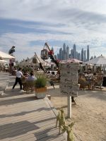 Mittagspause am West Beach auf der Palmeninsel