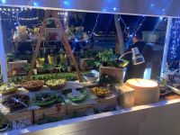Silvesterfeier in Festival-City mit Skyline-Blick