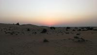 Sonnenuntergang Wüste