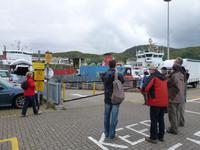 ...da kommt unsere Fähre nach Skye...