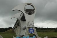 ...das Falkirk Wheel...