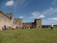 Alnwick Castle, Innenhof