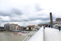 Millenium Bridge und Themse