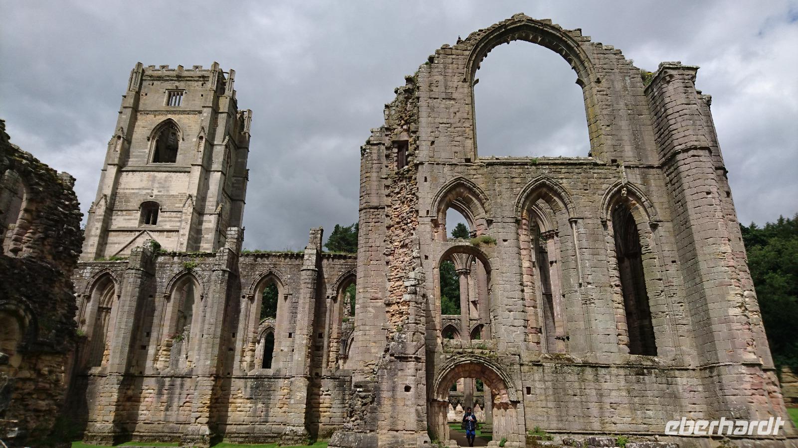 Einstiger Glanz in Fountains Abbey
