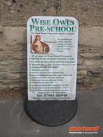 Sogar eine Vorschule für Eulen gibt es hier - ob Hedwig das wusste?