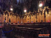 im Chor des Minsters