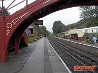 Hier kam Harry zum ersten Mal in Hogwarts bzw. Hogsmeade an