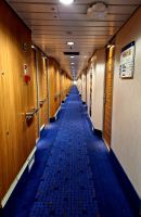 Auf der Fähre kann man sich schon einmal verlaufen