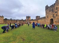 Alnwick Castle Broomstick Training Besenflugschule