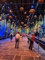 Warner Bros. Filmstudio. Pumpkins statt Kerzen