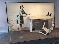 London. Banksy Ausstellung