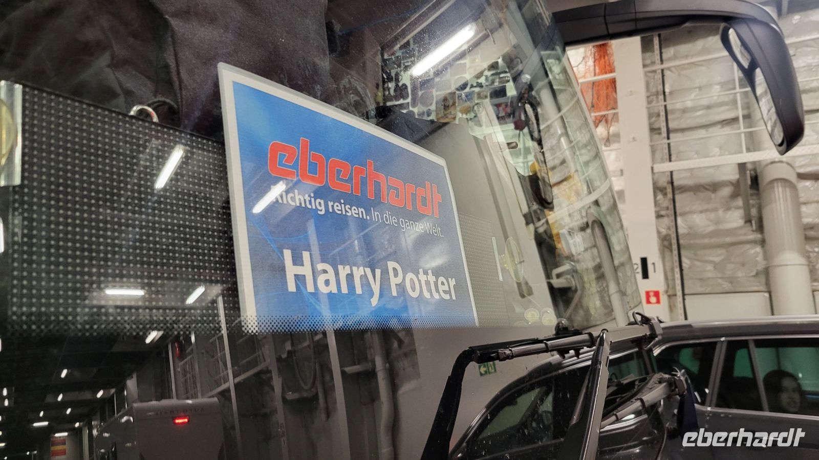 004 – Stena Line, Der Bus auf dem Autodeck