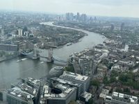Blick von The Shard zur Towerbridge - London