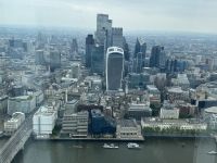 Blick von The Shard zur City of London 