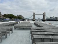 Themsefahrt vom Millenium Pier Richtung Tower Bridge