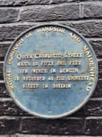 Windsor. Charlotte Street. Kürzeste Straße
