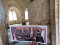 Lacock Abbey. Snapes Klassenzimmer