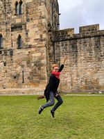 Alnwick Castle. Broomstick Training