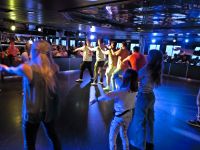 DFDS Fähre. Disco-Spaß am Abend