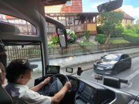 Heimfahrt. Tapferer Busfahrer Maik on Tour