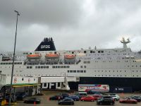 DFDS Fähre. Ankunft in Amsterdam
