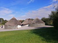 Steinzeit-Museumsdorf am Stonhenge Besucher-Zentrum