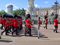 Aufmarsch zur großen Wachablösung 