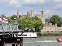Blick auf den London Tower